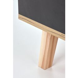 Masa de birou Halmar Sergio (Anthracite/Wotan Oak) Thumb