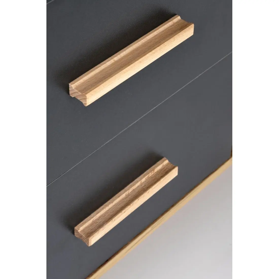 Masa de birou Halmar Sergio XL (Anthracite/Wotan Oak)