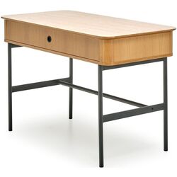 Письменный стол Halmar Smart B-1 (Natural Oak/Black) Thumb