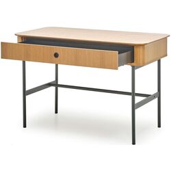 Письменный стол Halmar Smart B-1 (Natural Oak/Black) Thumb