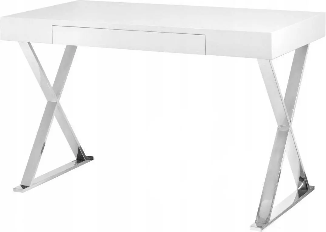 Стол письменный Halmar B31 (White/Chrome)