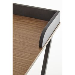 Masa de birou Halmar B37 (Black/Nut/Gold) Thumb