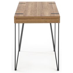 Стол письменный Halmar B39 (Black/Walnut Honey) Thumb