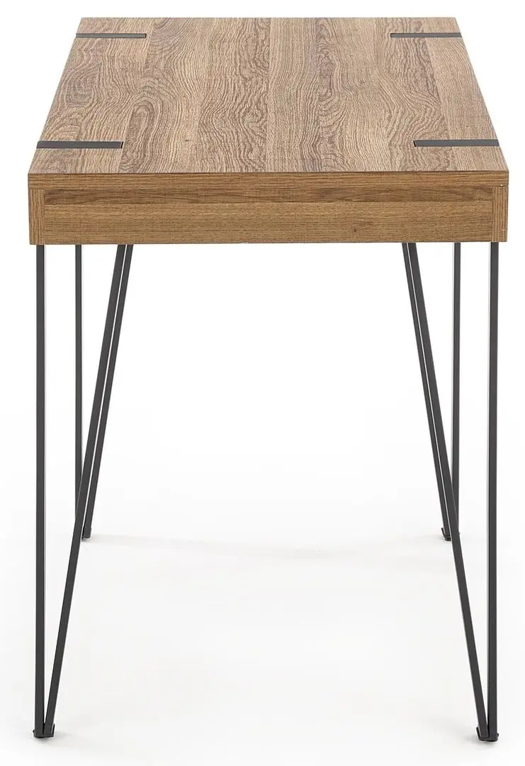 Стол письменный Halmar B39 (Black/Walnut Honey)