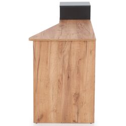 Masa de birou Halmar Conti (Anthracite/Oak Wotan) Thumb