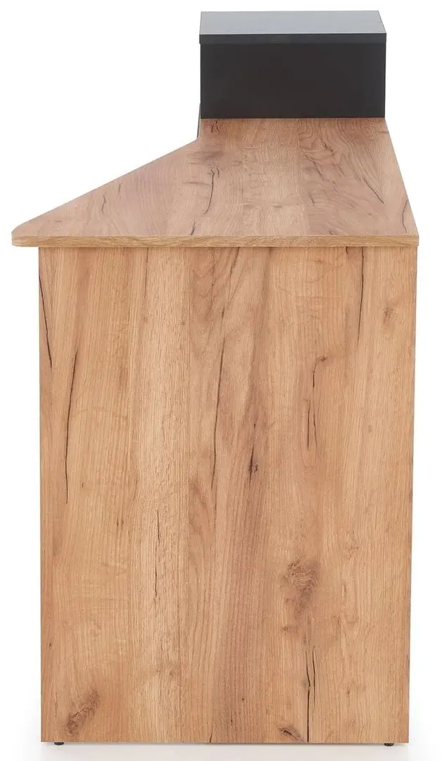 Masa de birou Halmar Conti (Anthracite/Oak Wotan)