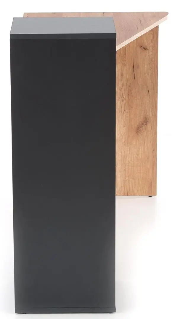 Masa de birou Halmar Conti (Anthracite/Oak Wotan)