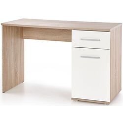 Стол письменный Halmar Lima B-1 77x120 (White/Sonoma Oak) Thumb