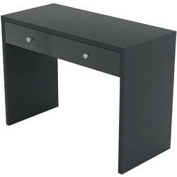 Masa de birou Helvetia Ivo №03 (Gray/Gray Gloss)