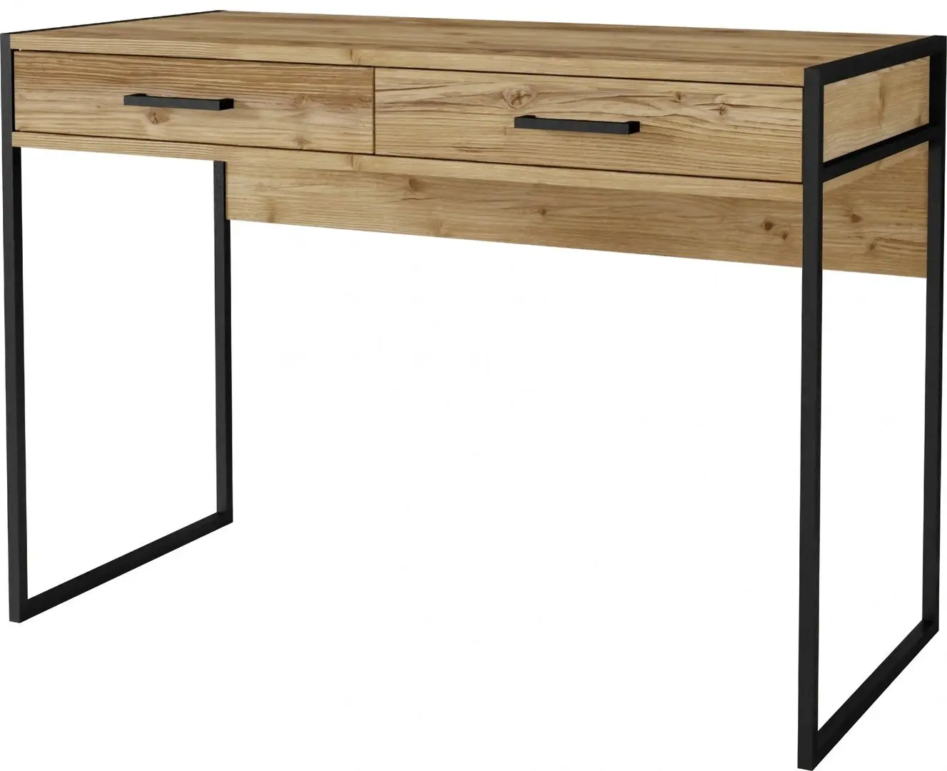 Masa de birou Helvetia Kammy №03 2S (Spruce Appenzeller/Black)