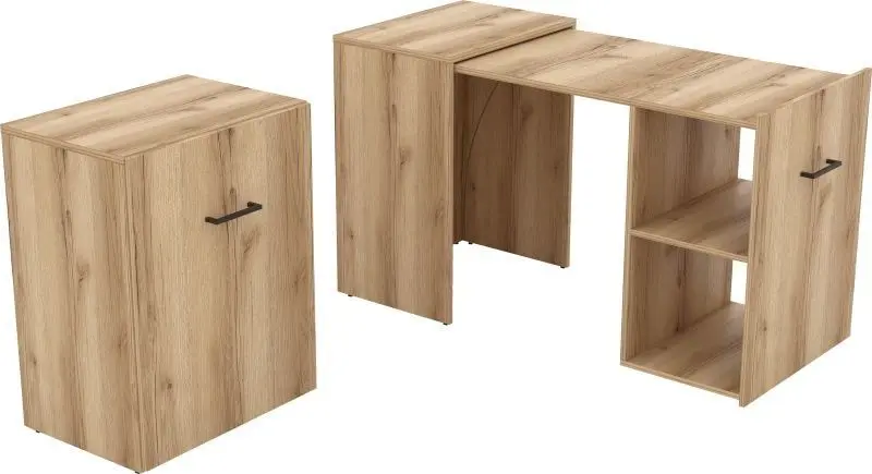 Masa de birou Helvetia Smart №03 (Grand Oak)