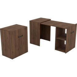 Masa de birou Helvetia Smart №03 (Okapi Walnut) Thumb