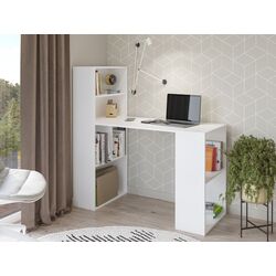 Masa de birou Helvetia Whitby 2497ME03 (White) Thumb