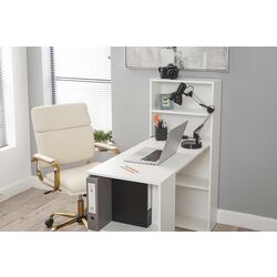 Masa de birou Helvetia Whitby 2497ME03 (White) Thumb