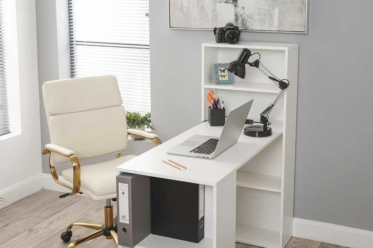 Masa de birou Helvetia Whitby 2497ME03 (White)