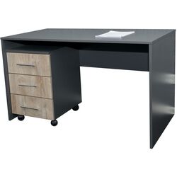 Masa de birou HG Andra 130x70x75 (Dark Gray) Thumb