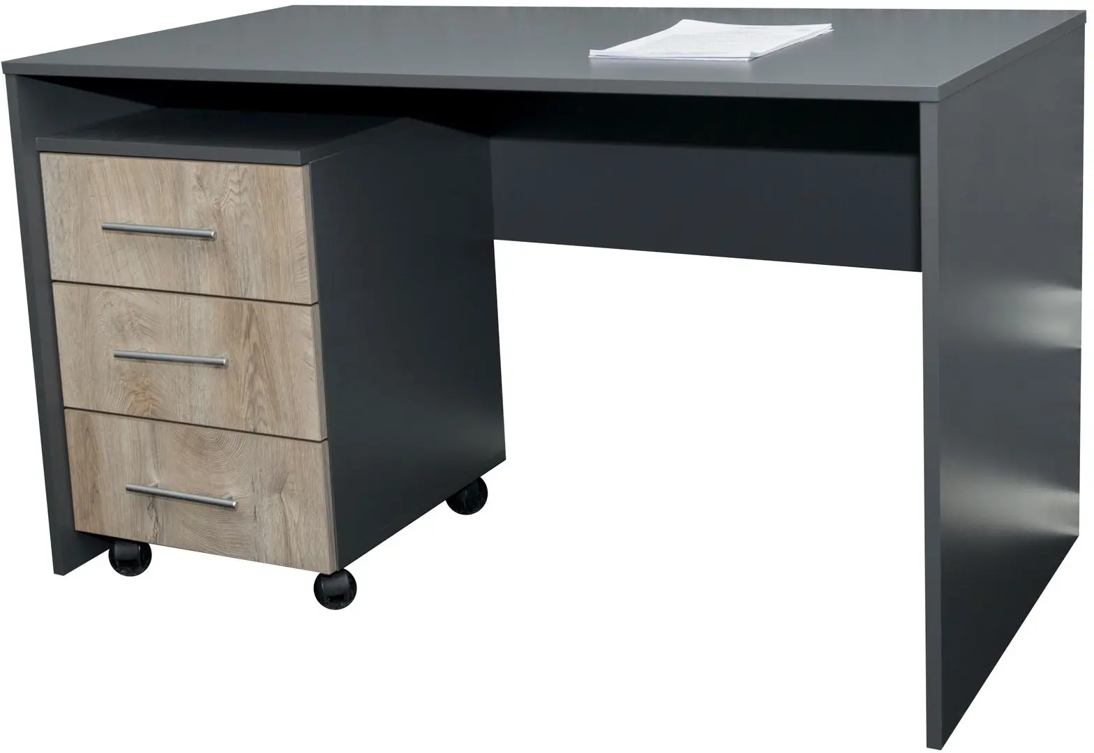 Masa de birou HG Andra 130x70x75 (Dark Gray) - 2