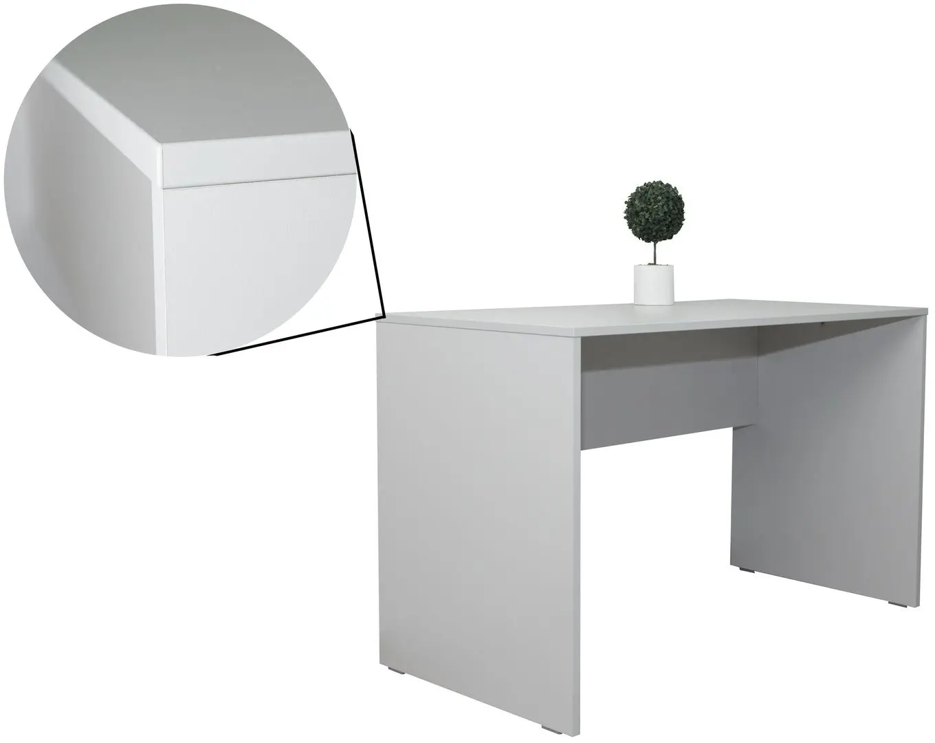 Masa de birou HG Andra 130x70x75 (Light Gray)