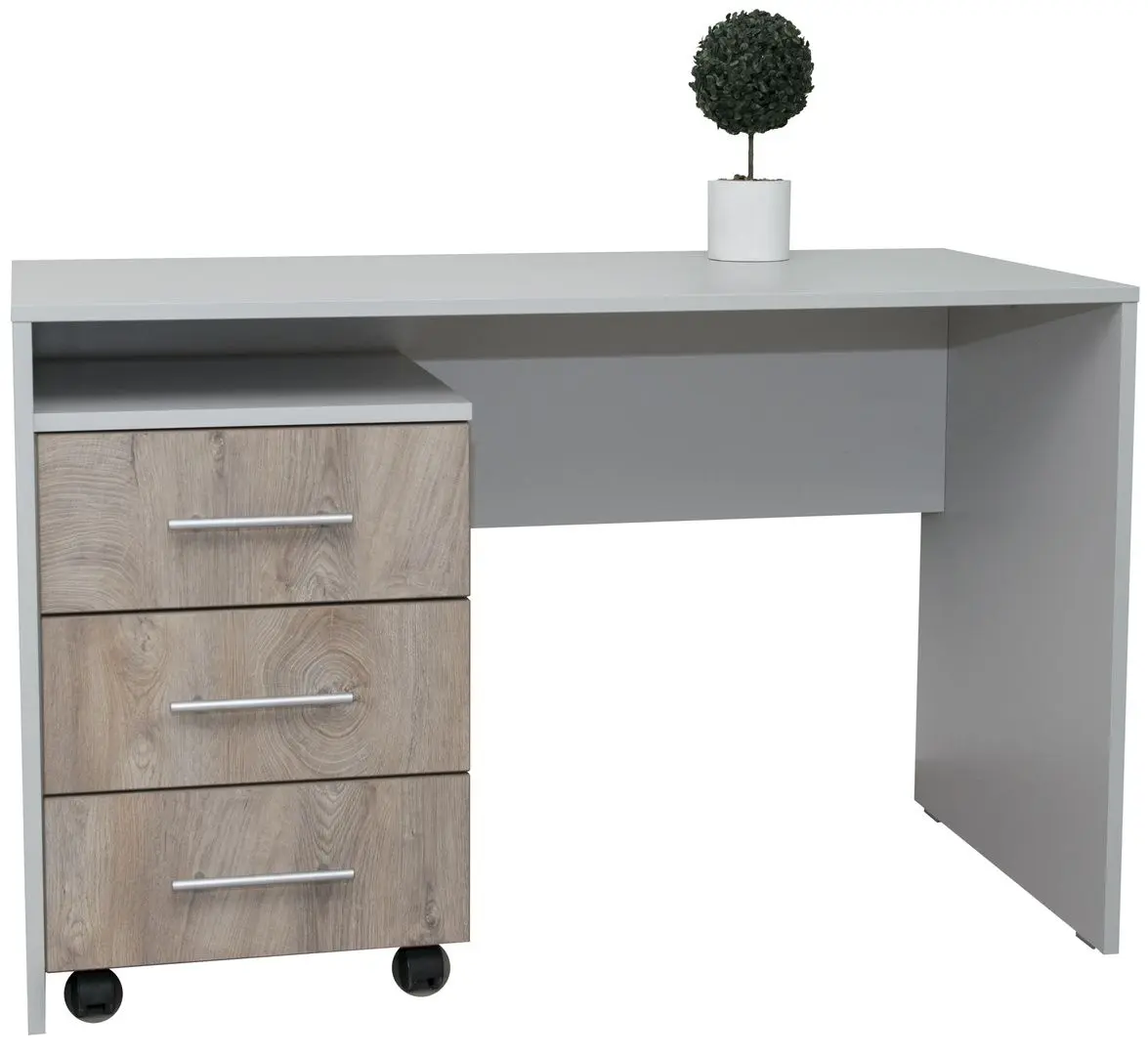 Masa de birou HG Andra 130x70x75 (Light Gray)