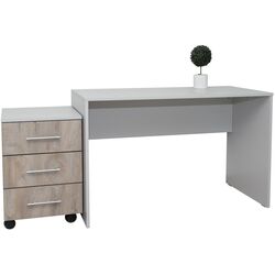 Masa de birou HG Andra 130x70x75 (Light Gray) Thumb