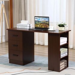 Письменный стол Homcom 836-068V01 120x49x72 cm (Walnut)
