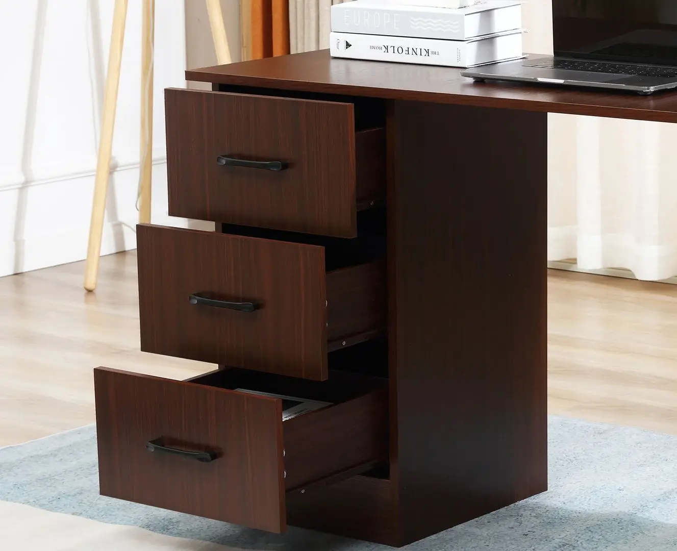 Письменный стол Homcom 836-068V01 120x49x72 cm (Walnut) - 6