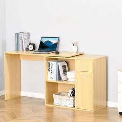 Письменный стол Homcom 836-073AK 117/82х39x74 cm (Oak) Thumb