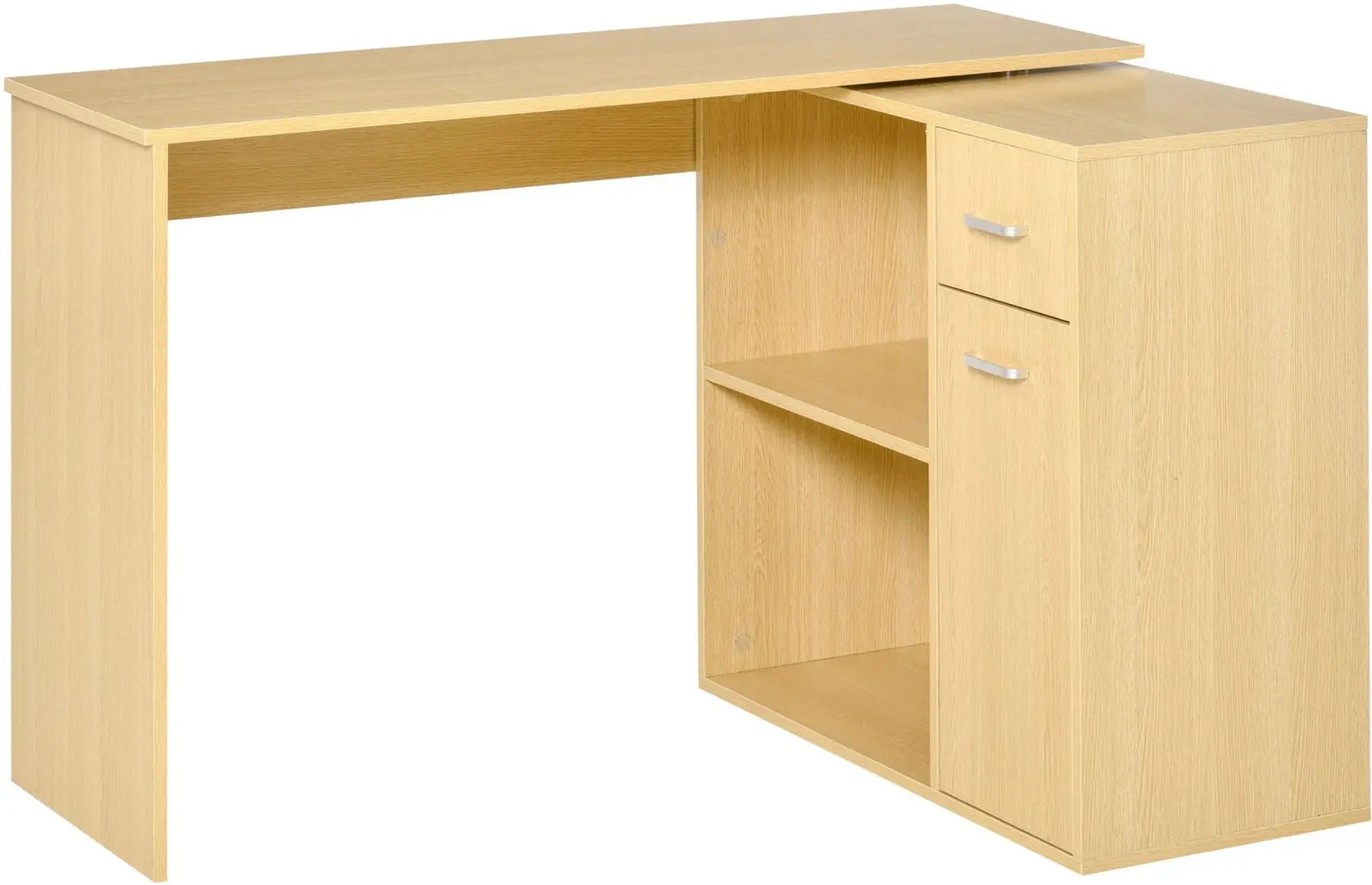 Письменный стол Homcom 836-073AK 117/82х39x74 cm (Oak) - 3