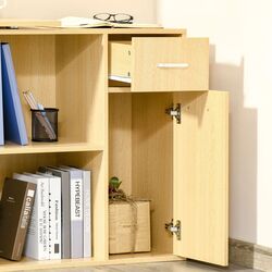 Письменный стол Homcom 836-073AK 117/82х39x74 cm (Oak) Thumb