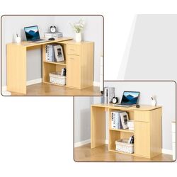 Письменный стол Homcom 836-073AK 117/82х39x74 cm (Oak) Thumb