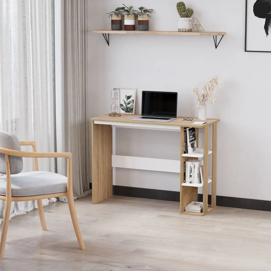 Письменный стол Homcom 836-246V01 100x44x74 cm (Natural) - 4