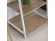 Masa de birou Homcom 836-247 106x48x128 cm (White/Oak)