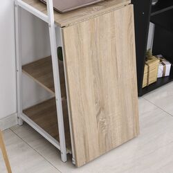 Masa de birou Homcom 836-247 106x48x128 cm (White/Oak) Thumb