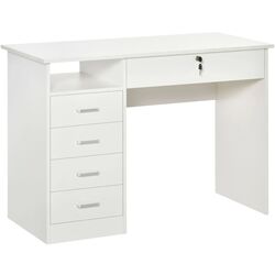 Письменный стол Homcom 836-465WT 110x50x76 cm (White) Thumb