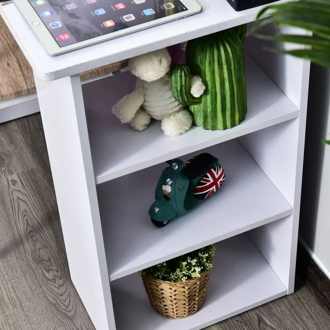 Masa de birou Homcom 920-035 120x49x72 cm (White) - 6