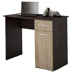 Masa de birou Ideal Mobila Daky (Wenge/Sonoma Oak) Thumb