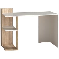 Masa de birou Ideal Mobila Edy (Sonoma Oak/White) Thumb