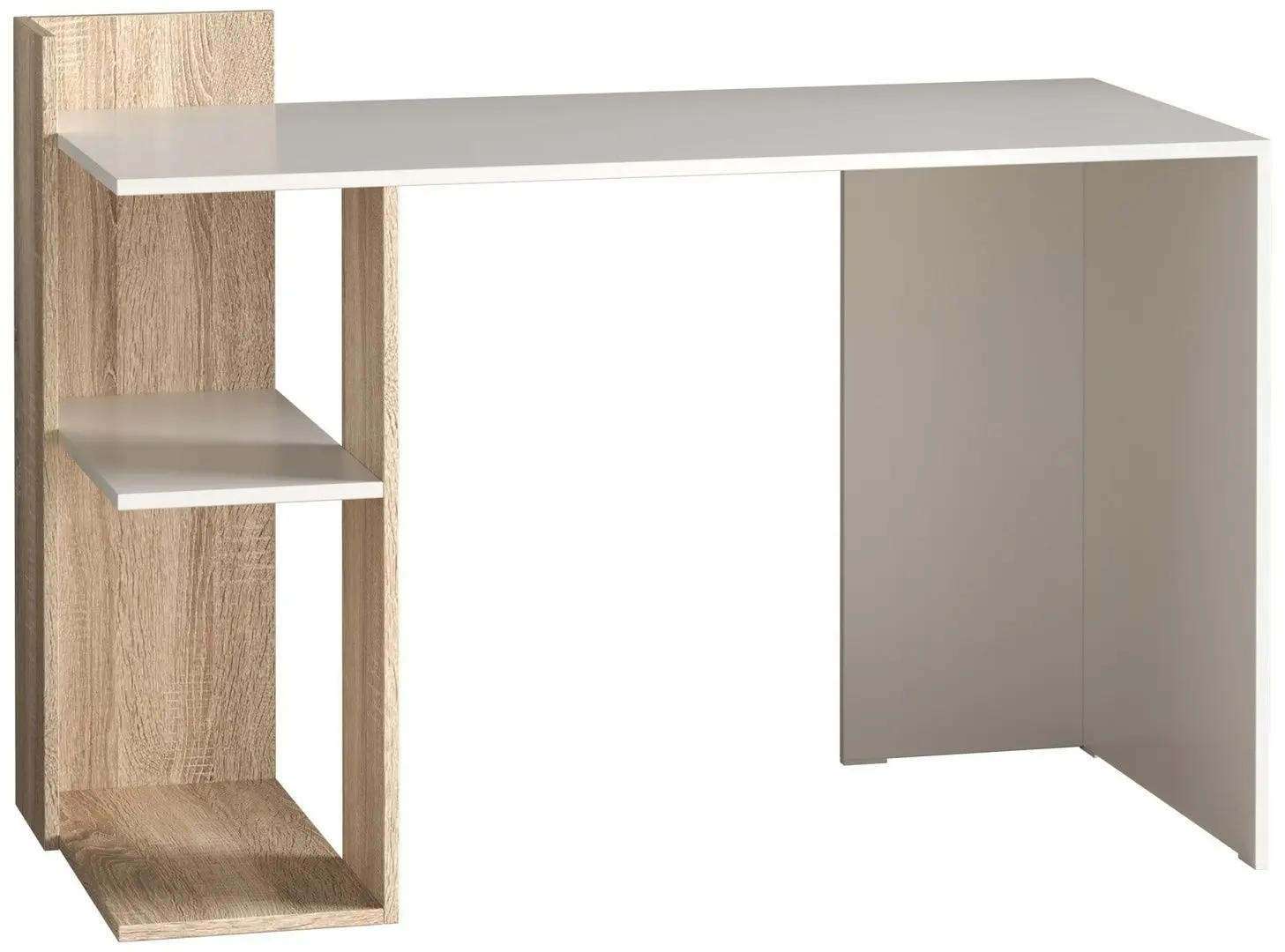 Masa de birou Ideal Mobila Edy (Sonoma Oak/White) - 3