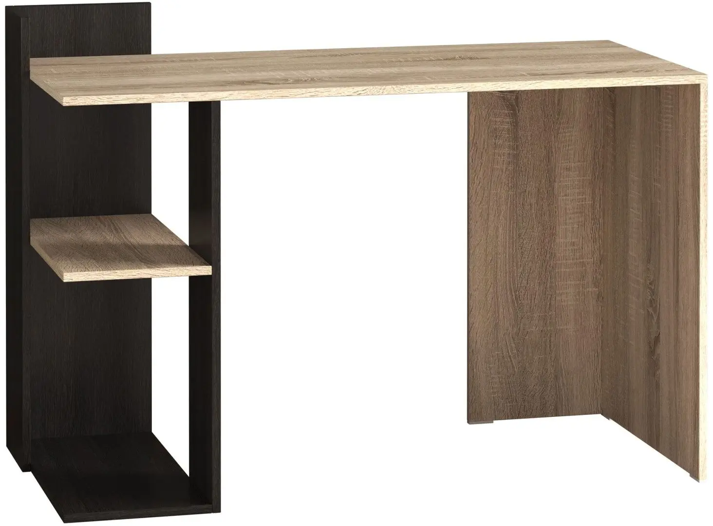 Masa de birou Ideal Mobila Edy (Wenge/Sonoma Oak) - 3