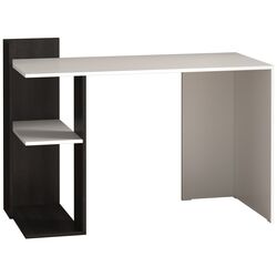 Masa de birou Ideal Mobila Edy (Wenge/White) Thumb