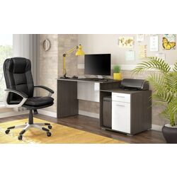 Masa de birou Ideal Mobila C391 (Wenge/White)