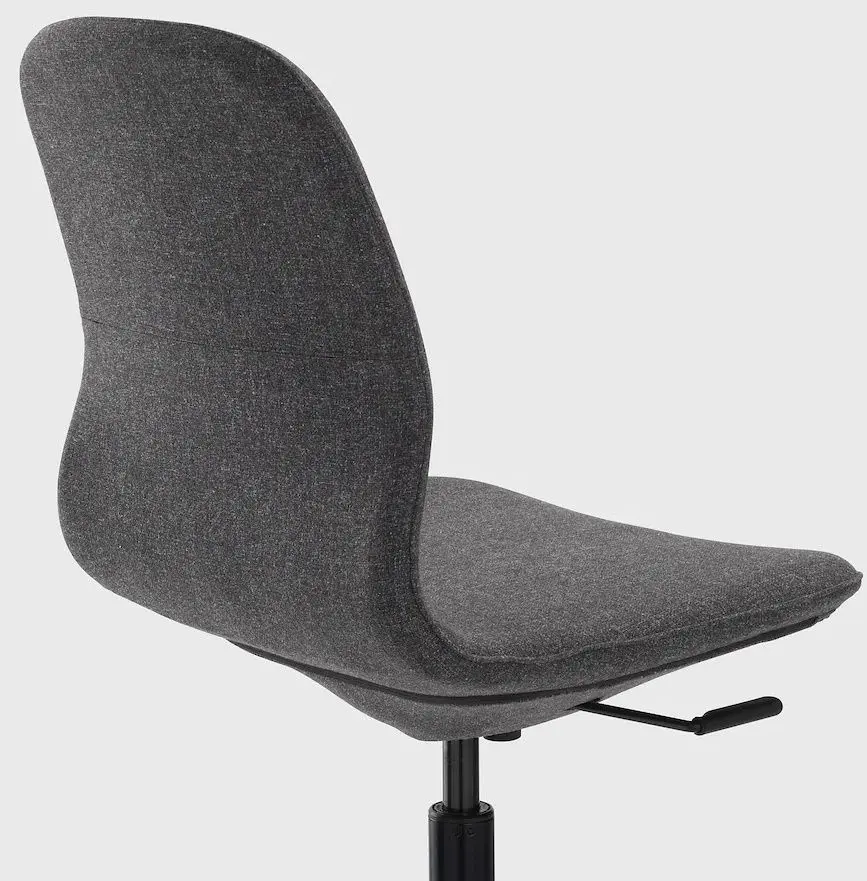 Комплект офисной мебели Ikea Alex/Langfjall/Kallax (Серо-бирюзовый/Черный) - 11