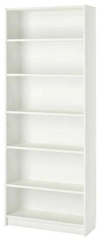 Комплект офисной мебели Ikea Anfallare/Langfjall/Billy/Oxberg (Бамбук/Бежевый/Белый) - 4