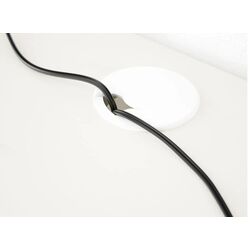 Комплект офисной мебели Ikea Hemnes/Alefjall (Белая Морилка/Коричнево-золотистый) Thumb