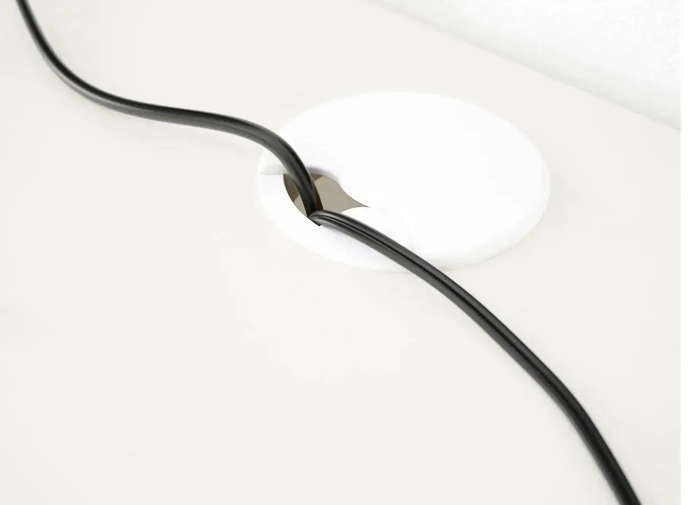 Комплект офисной мебели Ikea Hemnes/Alefjall (Белая Морилка/Коричнево-золотистый) - 5