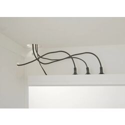 Комплект офисной мебели Ikea Hemnes/Alefjall (Белая Морилка/Коричнево-золотистый) Thumb