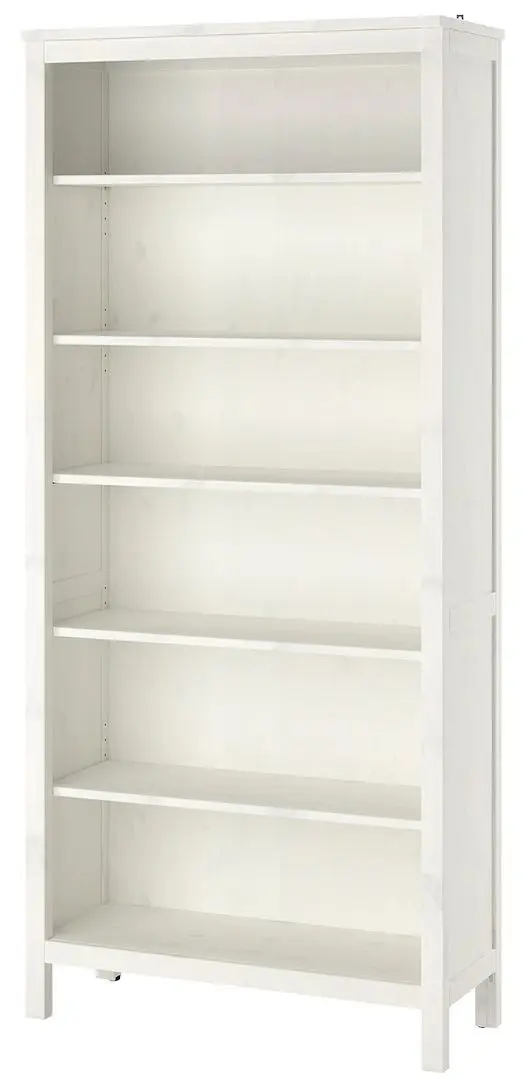 Комплект офисной мебели Ikea Hemnes/Alefjall (Белая Морилка/Коричнево-золотистый) - 8