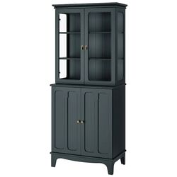 Комплект офисной мебели Ikea Lommarp/Bjorkberget (Сине-зеленый) Thumb