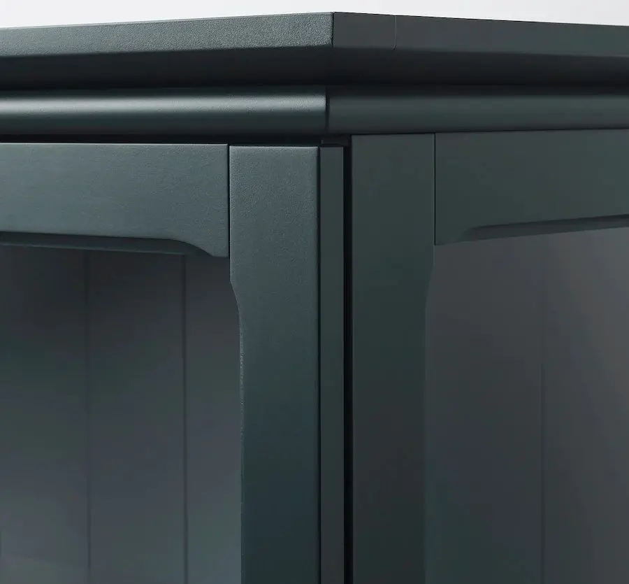 Комплект офисной мебели Ikea Lommarp/Bjorkberget (Сине-зеленый) - 9