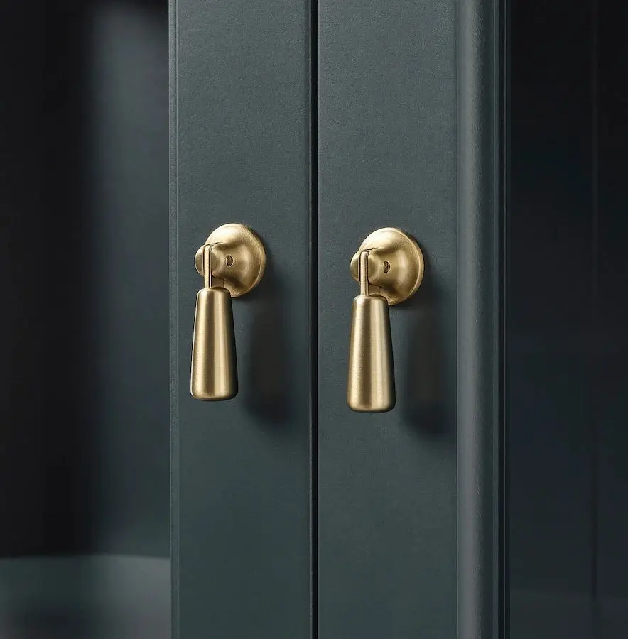 Комплект офисной мебели Ikea Lommarp/Bjorkberget (Сине-зеленый) - 6